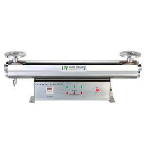Sistema de Purificación de Agua Ultravioleta Comercial de 110 W y 24 GPM para Prevenir el Crecimiento de Algas con Luz UV - Product Image 1