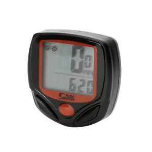 Odómetro inalámbrico para bicicleta, pantalla Digital Lcd, resistente al agua, cronómetro