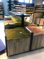 Verse supermarkt fruit- en groenteapparatuur, fruitrek, fruitstandaard