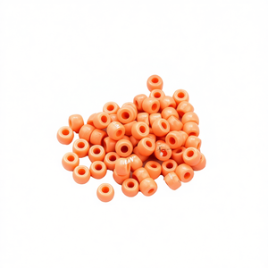 Ilan Abalorios Perline a barilotto 9x6mm Arancione 20g Per la creazione di gioielli - Product Image 3