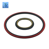 Anillo Deslizante GSJ de Caucho PTFE+Bronce Fabricado en China, Sello de Aceite para Cilindro Hidráulico Neumático