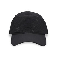 Casquette de course à séchage rapide avec logo personnalisé Casquette de golf en maille avec perforation au laser Casquette de camionneur