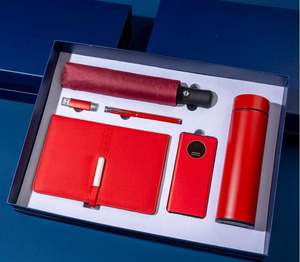 Juego de Regalo Personalizado de Primera Calidad con Logotipo Personalizado de Fábrica, Taza Térmica, Cuaderno, Bolígrafo, Paraguas, Memoria USB de 16 GB, <span class=keywords><strong>Combo</strong></span> Empresarial Corporativo - Product Image 2