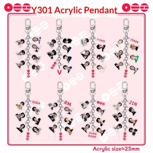 Yakelike for Arirang New Album <strong>Merchandise</strong> Acrylic Keychain Pendant JK SUAG JHOPE Hanging Ornament Custom Keychain - Product Image 2