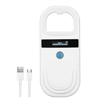 Cmrfid 134,2 kHz 125Khz Fdx-b Rfid Dog Chip Reader gato Mascota Ganado Etiqueta Microchip Escáner Animal Id Microchip Reader