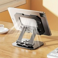 Support de tablette rotatif à 360 degrés, support de bureau pliable réglable, Compatible avec tablette Ipad Pro/Air/Min de 4.7 à 12 pouces