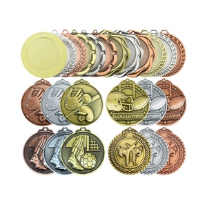 Honor Wholesale Medailles Foot <b>Ribbons</b> Medaille Gold Champions League Blank Award Plaque Sports Metal Custom Design Medals - Product Image 4