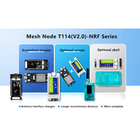 T114 V2 Tracker Daya Rendah Nordic NRF52840 SX1262 Mesh Node LoRa/LoRaWAN Development Kit Layar TFT BLE IoT 1M ROM 256KB