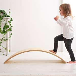 LM KIDS Montessori Kids Balance <span class=keywords><strong>Board</strong></span> multifunzione surf Fitness <span class=keywords><strong>Training</strong></span> Wobble <span class=keywords><strong>Board</strong></span> per bambini Baby Yoga Curvy <span class=keywords><strong>Board</strong></span> - Product Image 5