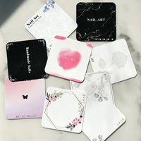 Cartes de présentation et de vente au détail pour nail art, imprimées avec logo personnalisé, pour présentoirs de faux ongles, impression personnalisée en petites séries