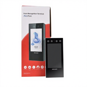 Terminal de reconnaissance faciale <span class=keywords><strong>DS</strong></span>-K1T342MFWX-E1 HIK avec écran tactile LCD de 4,3 pouces, audio bidirectionnel, prise en charge du Wi-Fi, reconnaissance faciale avec masque - Product Image 1