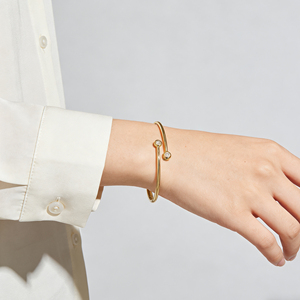 Brazalete Clásico de Compromiso para Hombre con Diamantes Cultivados en Laboratorio CVD IGI/HPHT de Corte Brillante en Oro Sólido de 10K/14K/18K con Engaste de Garras - Product Image 3