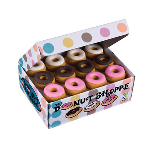 Groothandel Luxe Roze Wit Karton Enkele 6 12 24 Hole Cupcake Cookie Bakkerij Verpakking Custom Gedrukt <span class=keywords><strong>Plain</strong></span> <span class=keywords><strong>Donut</strong></span> Dozen - Product Image 3