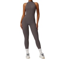 Combinaison pour femmes entièrement personnalisée avec logo, dos creux en U, lignes structurées courbées, combinaison pour filles