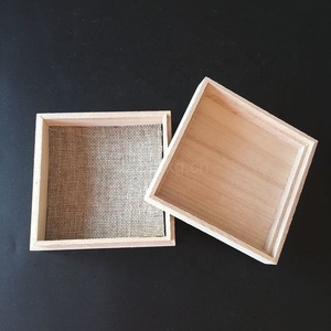 Caja de madera vacía personalizada, pequeña, de Navidad - Product Image 3