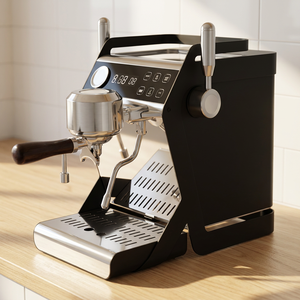Home Commercial Dual‑Use Semi Automatic Espresso Maker With Milk <b>Steam</b> Wand For Latte Art - Product Image 1