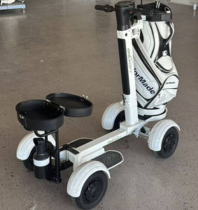 Carrito de golf de control remoto eléctrico de aleación de aluminio, coche de golf de control remoto de seguimiento de largo alcance - Product Image 5