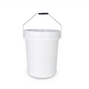 Seau/Cuiseau/Baril en plastique personnalisable de 18 litres pour peinture, avec logo personnalisé, impression sérigraphique, transfert thermique, ISO 9001 - Product Image 1