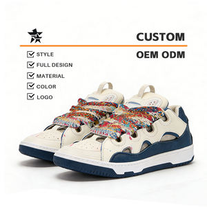 कारखाने कस्टम फैशन डिजाइनर चमड़े की अंकुश स्नीकर्स पुरुषों के लिए आकस्मिक पोशाक जूते तेंदुए - Product Image 2