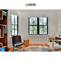 WANJIA Grille Designs Ventanas de aluminio esmaltadas Casa residencial Ascensor Ventanas colgadas individuales Ventanas colgadas dobles