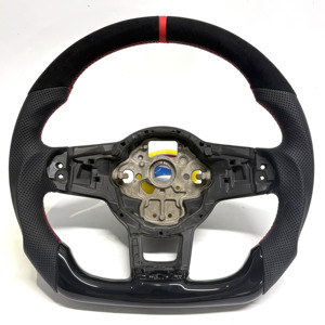 พวงมาลัยคาร์บอนปลอมแปลง GTI สำหรับ Sagitar teramont sportsvan MK7กอล์ฟรองรับฟังก์ชั่นการทำความร้อน B8 <span class=keywords><strong>Scirocco</strong></span> - Product Image 1