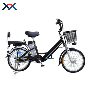 Vélo Électrique Urbain Économique pour <span class=keywords><strong>Femme</strong></span>, Batterie Lithium 36V 10Ah, Moteur Arrière 250W, Cadre en Alliage d'Aluminium 26 Pouces, <span class=keywords><strong>Panier</strong></span> Avant Électronique - Product Image 6