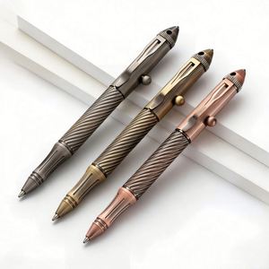 Bolígrafo Táctico de Defensa Personal de Acero de Tungsteno, Bolígrafos de Lujo con Logotipo Personalizado para Regalo - Product Image 1