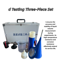 Kits portables de test de boue, ensemble de trois pièces pour essais sur site et en laboratoire, garantie 1 an, équipement de test d'asphalte