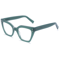 Monture de lunettes œil-de-chat tendance Elan Optical YB6306 pour femme, en acétate, monture complète, stock important