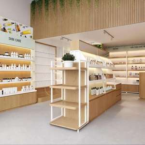 Tienda de Productos Naturales para el Cuidado de la Piel, Configuración de Tienda Llave en Mano |   Vitrinas, Estanterías y Accesorios Personalizados para la Venta Minorista de Productos de Belleza Orgánica - Product Image 1