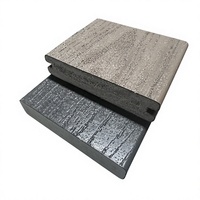 Dek PVC Berkualitas Tinggi - Finishing Motif Kayu Modern Tahan Air Ramah Lingkungan Tahan Api Anti-Selip Sistem Klik Ganda Untuk Taman Luar Ruangan