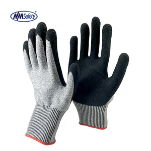 NMSAFETY Guantes de Seguridad de Trabajo Duraderos para Jardín y Hogar, Recubiertos de Nitrilo, con Forro de HPPE de 13G, Resistentes a Cortes de Nivel 5, Alta Calidad, Venta al por Mayor - Product Image 1