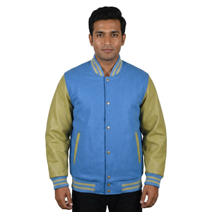 Latest Design Premium Quality men Varsity <b>Jackets</b> breathable Letterman CollegeBaseballjacket for men - Product Image 1