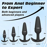 Dildos en silicone, Plugs anaux, Dilatateurs, Masseurs de prostate, Stimulateurs vaginaux, Jouets sexuels pour adultes pour hommes/femmes, Entraîneurs