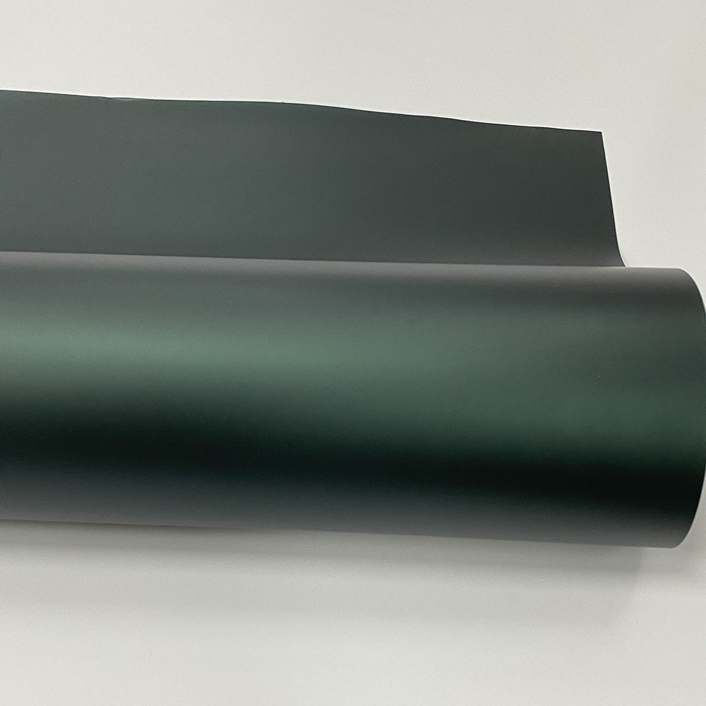 สีเขียวเข้มโครเมี่ยมสีด้าน