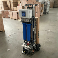 Système d'eau pure portable LEVAO RO DI pour le lavage de voitures, le nettoyage des vitres et des panneaux solaires, machine de filtration d'eau déionisée