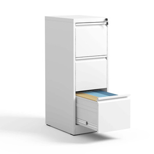 Thép 4 ngăn kéo tủ hồ sơ với khóa kim loại dọc Tủ hồ sơ nhỏ - Product Image 2