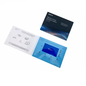 Hot Selling OEM Manufacturer LCD Video Player/Mini Video Card/Invitation LCD Video Greeting Card