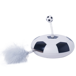 FishPrincess Chat Football Ballon De Football Électrique Interactif Automatique Teaser Jouet chat Jouets pour Chats D'intérieur - Product Image 1
