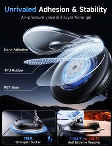 Personnalisable pour <span class=keywords><strong>voiture</strong></span> : <span class=keywords><strong>Chargeur</strong></span> sans fil 15W |   360 °   Rotation |   Aimant 2400gf testé aux températures extrêmes 12H |   Assurance d'approvisionnement à long terme - Product Image 2