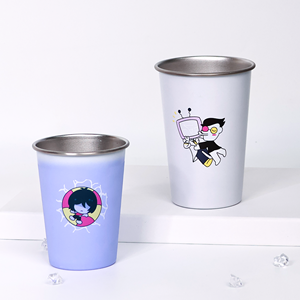 Tasse en acier inoxydable personnalisable à changement de couleur - Mignonne tasse isotherme anime - Mug magique à changement de couleur à froid - Cadeau pour fans de jeux vidéo et enfants 12oz pour fêtes - Product Image 5