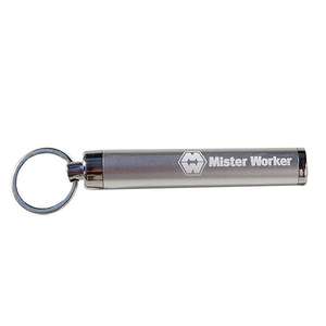 MISTER WORKER-Soporte para llavero con antorcha de la marca Mister Worker-TM-Luminous Logo MISTER WORKER WORKWEAR - Product Image 1