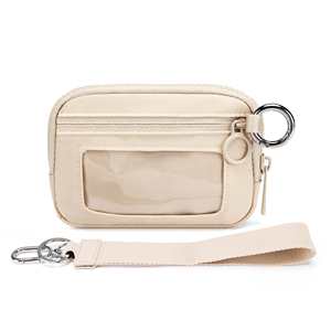 Sac de poignet en polyester imperméable, respirant, léger, durable, antivol, pour sports de plein air, mode, fermeture éclair, petite pochette pour cartes - Product Image 2