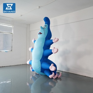 Modèle de <span class=keywords><strong>personnage</strong></span> gonflable personnalisé de la chenille de <span class=keywords><strong>Alice</strong></span> <span class=keywords><strong>au</strong></span> <span class=keywords><strong>pays</strong></span> <span class=keywords><strong>des</strong></span> <span class=keywords><strong>merveilles</strong></span> pour la décoration publicitaire d'événements en plein air - Product Image 3