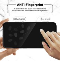 Lot de 3 protections d'écran et d'objectif d'appareil photo HD 9H transparentes pour iPhone 15 16 17 Pro Max avec cadre d'installation facile