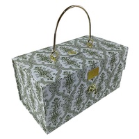 Caja de regalo magnética de cartón grande de lujo con impresión de diseño de tamaño personalizado de fábrica de China con asa