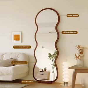 Espejo Arqueado de Cristal con Marco LED Hecho a Mano, Espejo de Cuerpo Entero Grande Multifuncional para Decoración del Hogar, Bodas y Estilo Moderno - Product Image 5