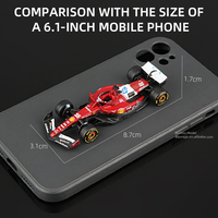 Modèle de voiture de Formule 1 Bburago 1:64 Saison 2025 SF-25 Himilton AMG W16 MCL39 Rebull RB21 Collection de modèles de voitures de Formule 1