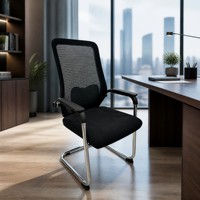 Chaises en maille confortables en forme de nœud, chaises d'apprentissage sédentaires pour la maison, chaises de bureau pour ordinateur avec protection du dos