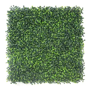 Groothandel Milan Kunstmatige Bladeren Hedge Gras Achtergrond Plant Muur Kunstmatige Gras Muur Voor Decoratie